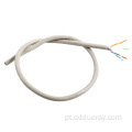 0,5 mm CCA UTP CAT6 24AWG 4Pair HDPE com o cabo de comunicação interna de jaqueta PVC Seperator